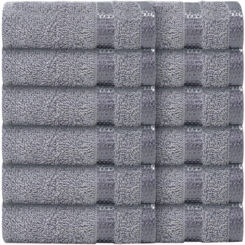 Milven Premium Face Cloth, Silver