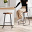 Ensemble de siège de selle en bois massif avec repose-pieds Alazia-412286913-412286969-412286971