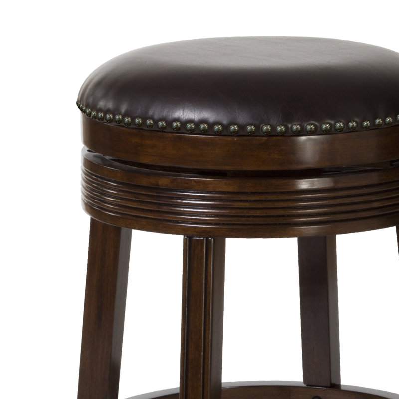 Tabouret de bar et de comptoir pivotant Hayriye, Tabouret de bar (assise de 30 po de hauteur)