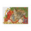 Furtado «Christmas Cat Sleeping», reproduction de peinture acrylique sur toile tendue-30402659