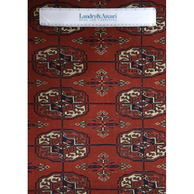 Tapis unique rouge 4 pi 5 po x 29 pi 10 po Bokhara