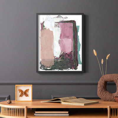 Impression encadrée Brights Soft Wash II - bois massif
