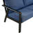 53.15'' Wide Straight Aluminum Loveseat with Cushions-1740982077