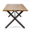 Table basse simple en bois massif Lazhane