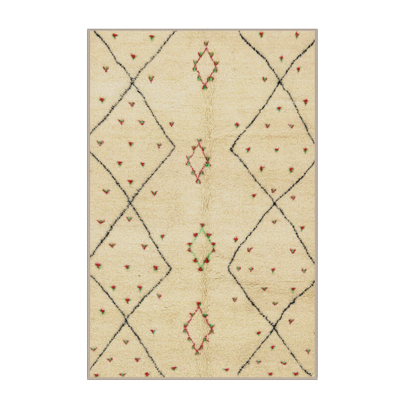 Abstract Indoor Rug, Rectangle 5' x 7'