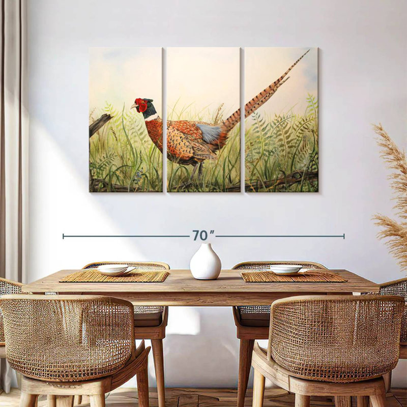Brampt Glorious Pheasant, 36" H x 57" W