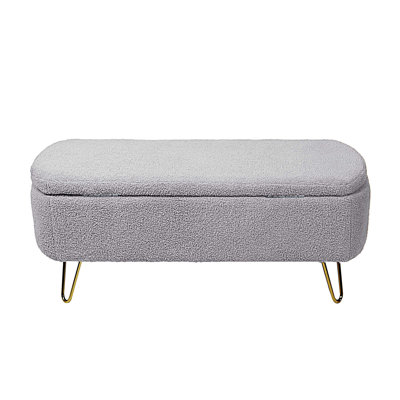 Banc de rangement avec repose-pieds Toleen 