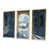 Toile naturelle avec cadre flottant