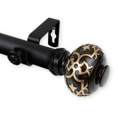 Talley Steel Single Curtain Rod