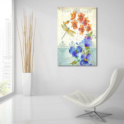 Art mural en verre acrylique 24 "x 36"