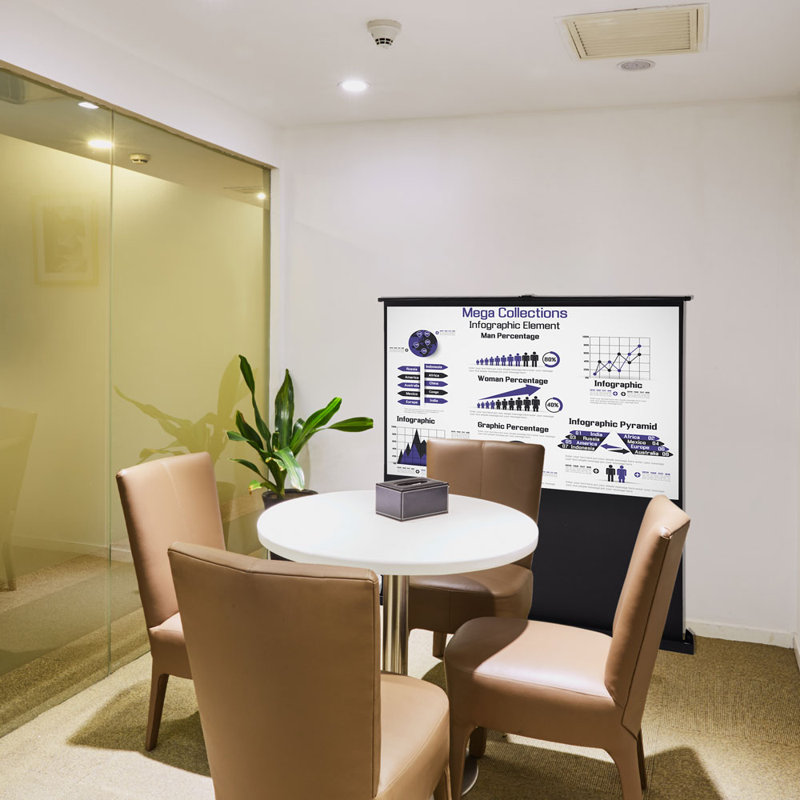 Yescom Outdoor Portable Projector Screen Projector Screen