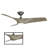 Zephyr 3 - Blade Outdoor/Indoor Smart Ceiling Fan with 2700K-3000K-4000K-5000K Selectable LED Light Kit and Remote Control Included, Works With Alexa and iOS or Android App-102751556-102751557