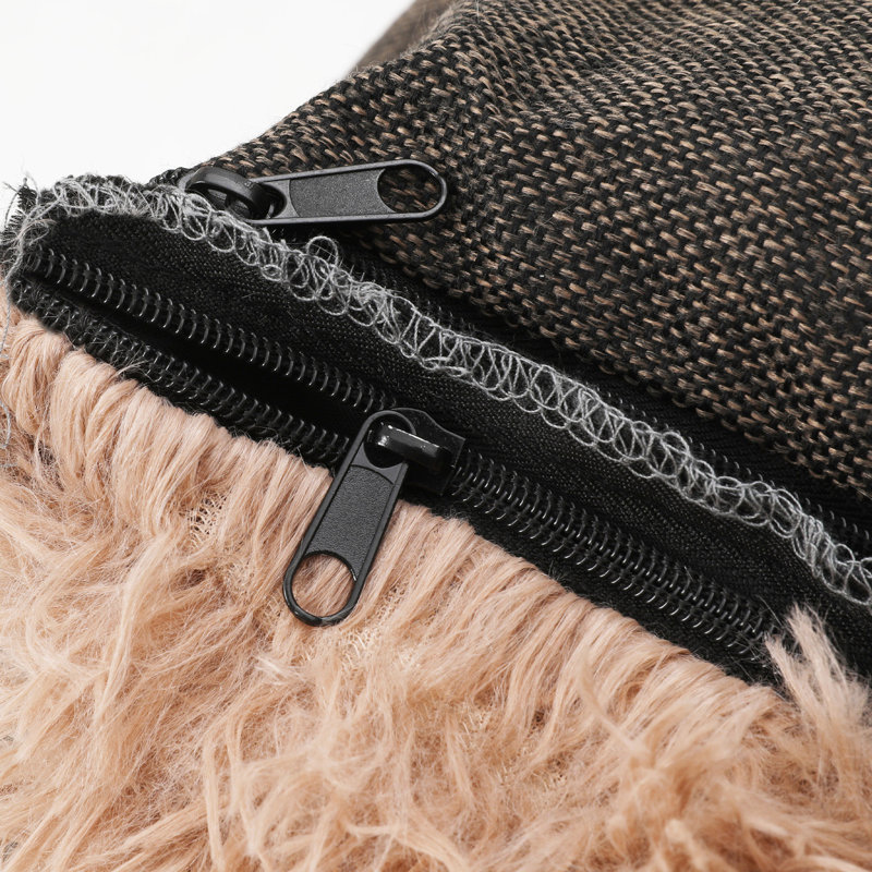 Grand canapé-lit pour chien en polyester lavable Ernson