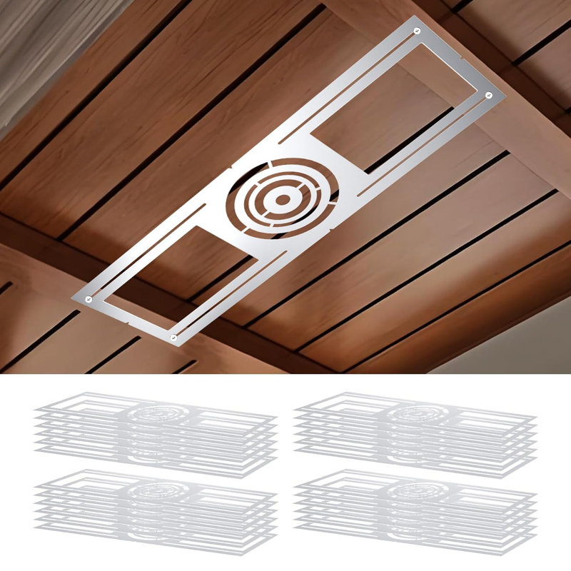 Ensemble de 24 nouvelles plaques de fixation pour luminaire à DEL 3/4/6 po