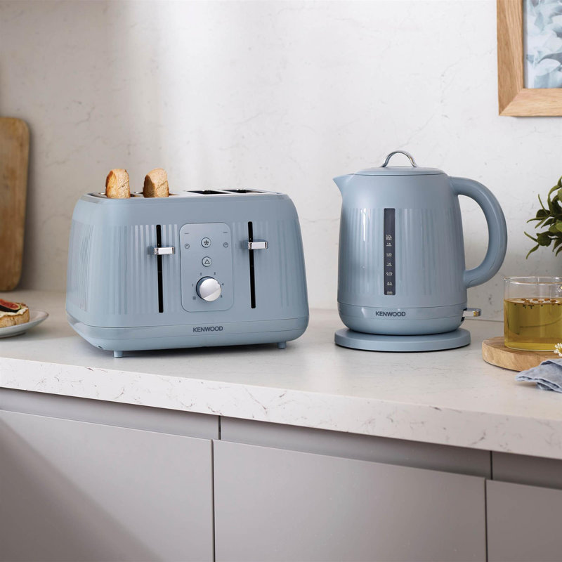 Dawn 1.7L Kettle & 4 Slice Toaster Stone Blue