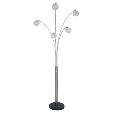 Lampe sur pied traditionnelle 86 po Aariana