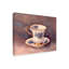 « blue nosegay tasse à thé », reproduction de peinture à l’acrylique sur toile tendue-31881666