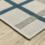 Tapis intérieur / extérieur beige / bleu Hirsh-515327836