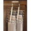 Cintre pour pantalons pliable en acier inoxydable-61822310