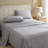 4-Piece 100% Cotton Flannel Printed Sheet Set,Snowflake-122817881-122817878