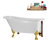 58" Streamlin Clawfoot Tub,Tray,Drain, Clawfeet-101628929-102219861