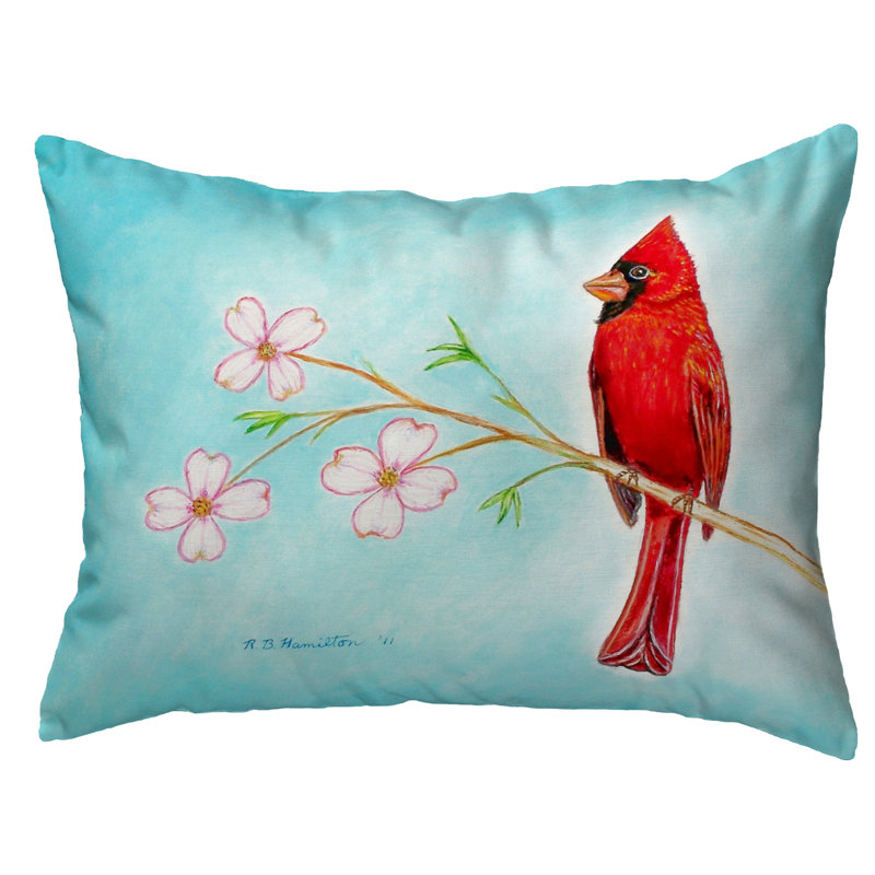 Outdoor Reversible Throw Pillow