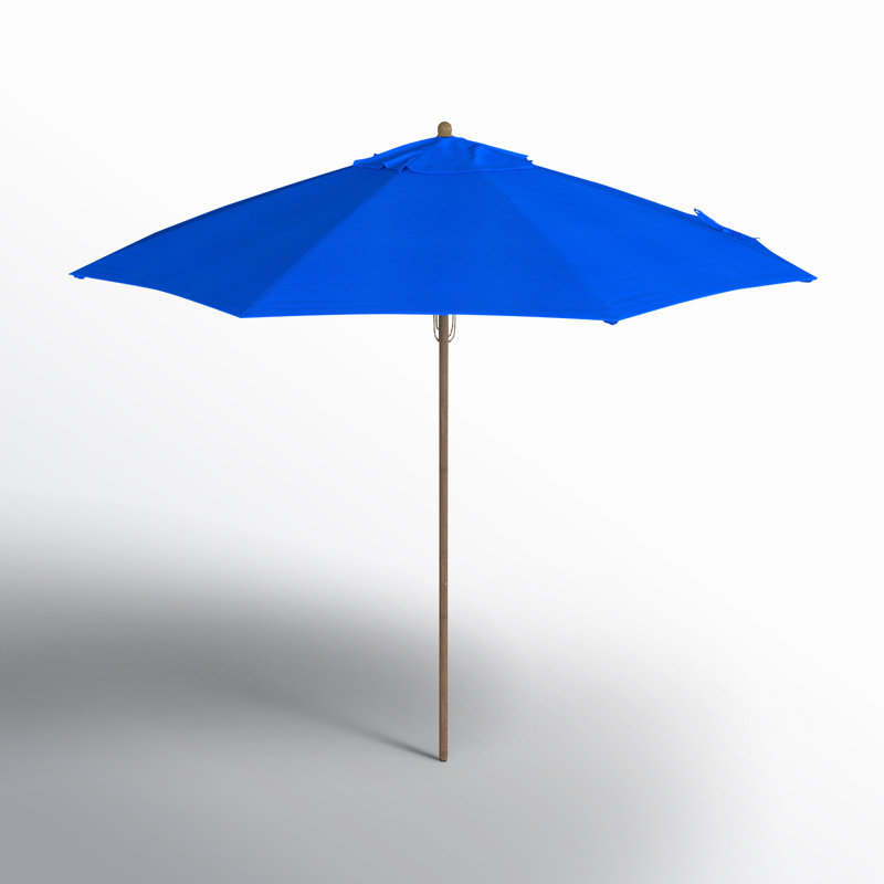 Parasol Sanna Market Sunbrella, Toile Sunbrella® bleu pacifique