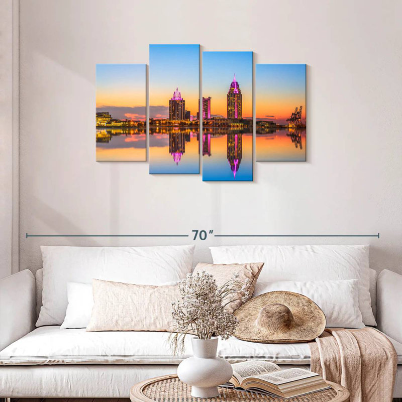 Horizon urbain de Sireci, Alabama, H 27 po x l 43 po