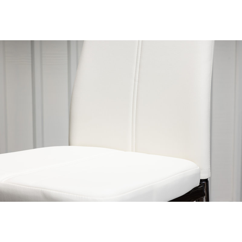 Bretha 42.5cm H 100% Polyurethane Upholstered Side Chair