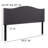 Fitzsimmons Arched Upholstered Headboard with Accent Nail Trim-377993602-377993605
