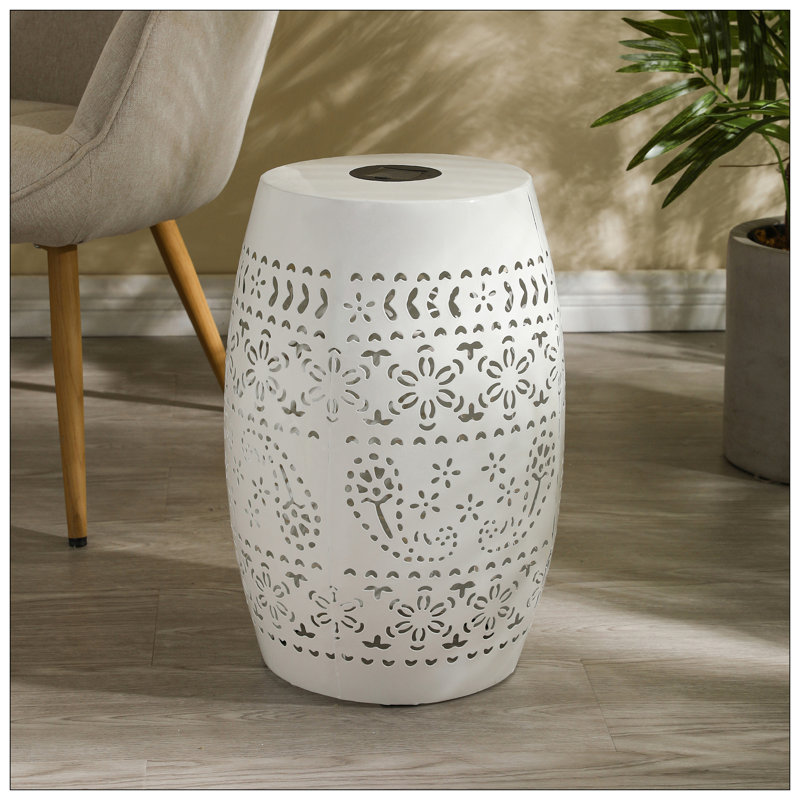 Table d'appoint SOLAR, Blanc