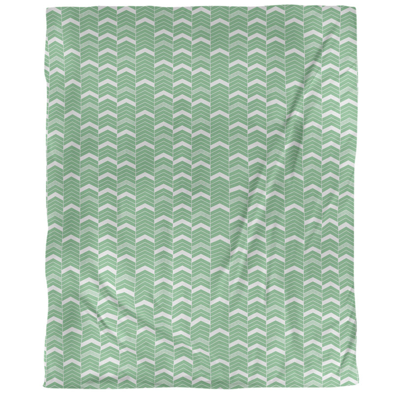 Housse de couette simple Rhonda, Housse de couette pour très grand lit, Microfibre, Vert