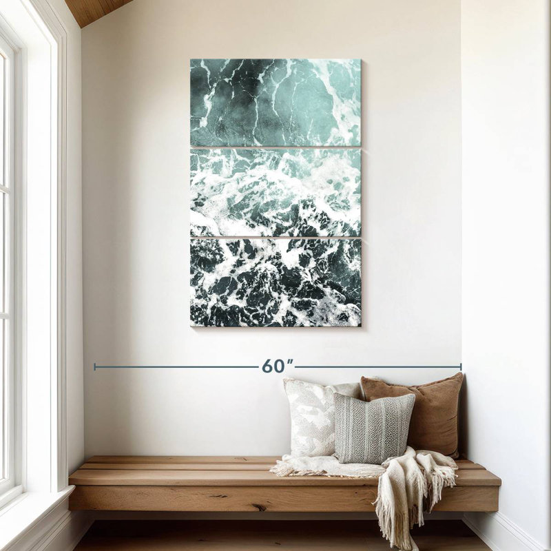 Gillard Waves, 45" H x 28" W