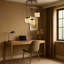 Luminaire suspendu en bois