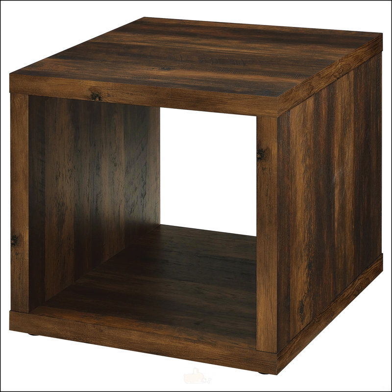 Ensemble de table basse et de table de bout 2 pièces Hermosa, parfait pour ajouter charme rustique et fonctionnalité à votre salon.