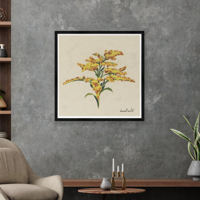 Goldenrod - Picture Frame Print -  TK Home, CM113-40x40-B