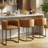 Upholstered Counter Stool PU Leather Barstool-161439357