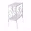 Table d'appoint, table d'appoint, table de bout, table de chevet, lampe, verre trempé transparent, métal, traditionnel-362342020