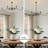 6-light Dimmable Tradition Candle Chandelier  