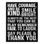 Awesome Words - Toile tendue, art textuel