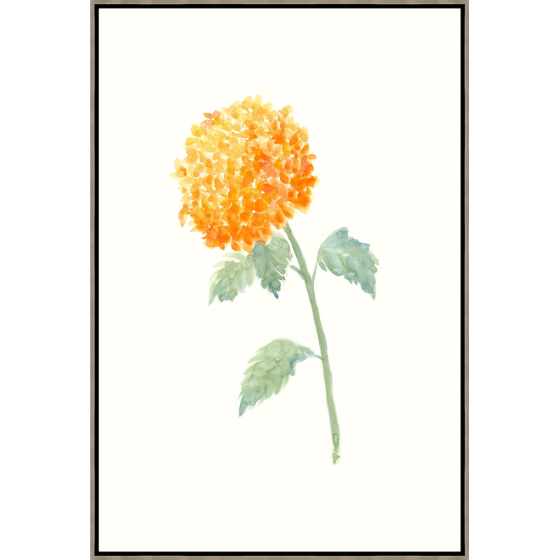 Fleur Delicate IV Painting by Helen Parker, Image Brush Gel, 46.75" H x 31.75" W