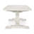 Caleb 94" Dining Table Distressed Ivory