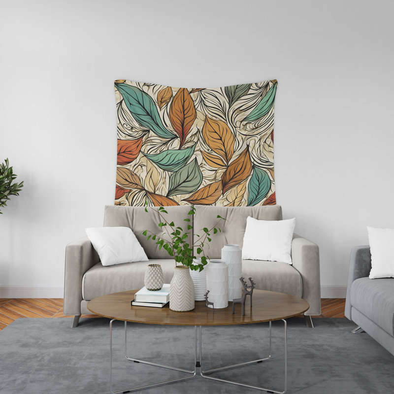 Tapisserie murale, H 80 po x l 68 po