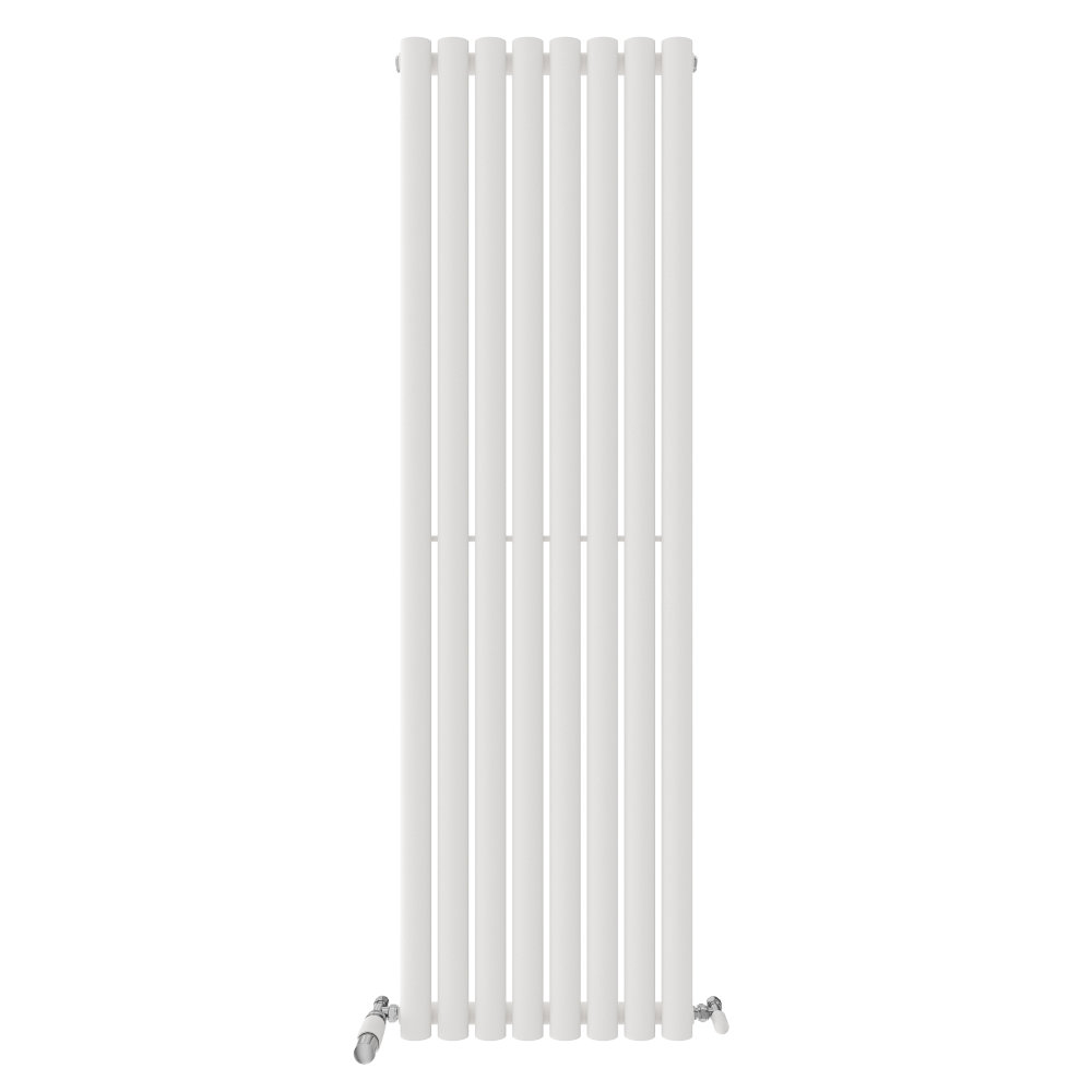 iBathUK Princia Vertical Single Oval Panel Radiator