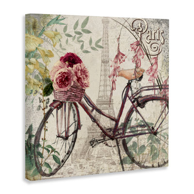 Toile rétro vintage, Paris, par Sophie 6