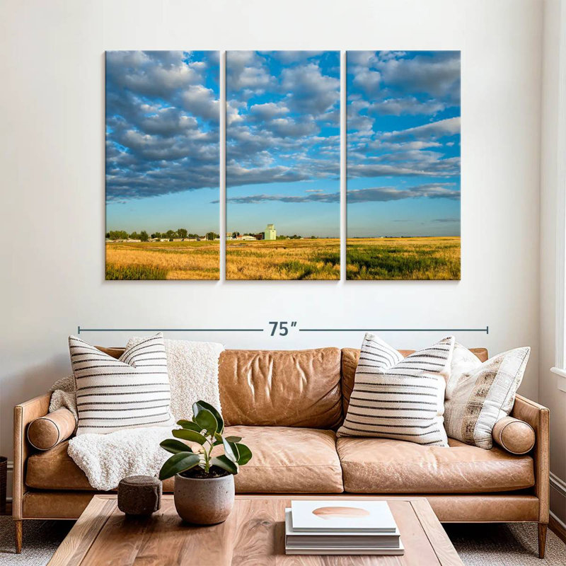 Alvord Alberta Stavely Prairie Landscape, H 42 po x l 65 po