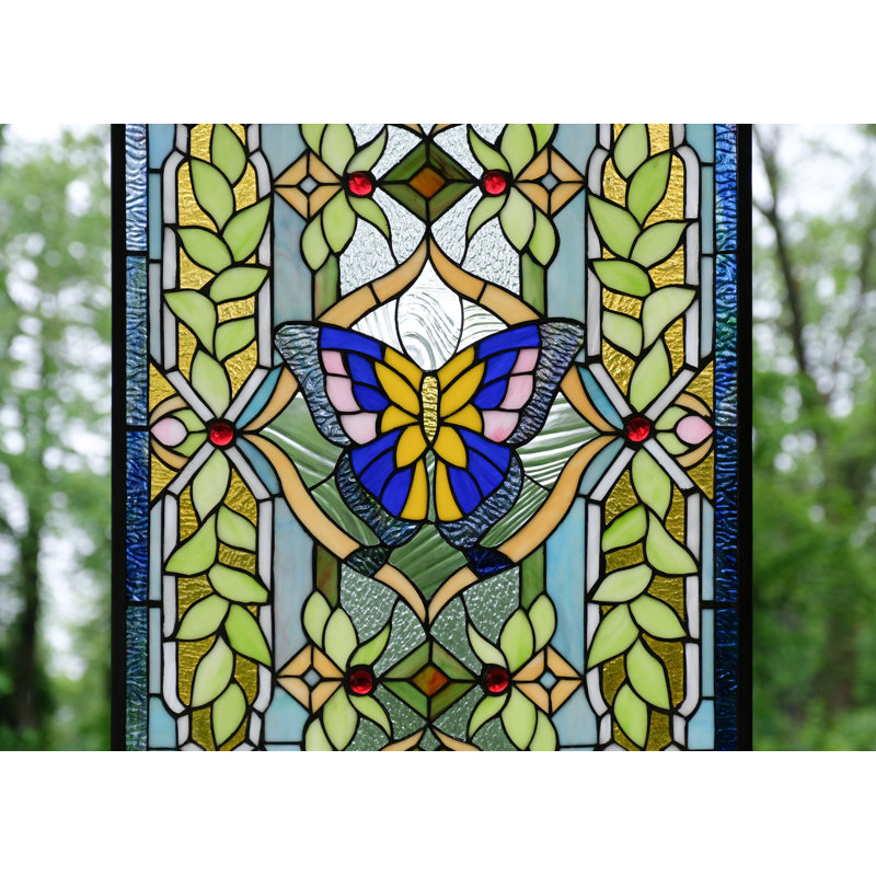 Vitrail papillon vitrail