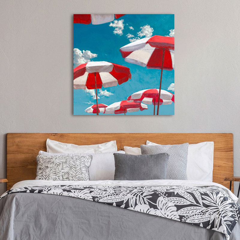 Beach Life II by Dario Marzi - Wrapped Canvas Art Prints, 70cm H x 70cm W x 4cm D