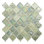Grandio 2 po Carreau de mosaïque en verre poli et irisé Arabesque