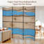 Cloison pliante 6 panneaux paravent Royal Rustic